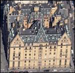 The Dakota apartment building in New York City. This was the home of John Lennon at the time of his death, December 8, 1980.