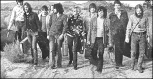 Delaney and Bonnie on tour...with friends, among them Eric Clapton.