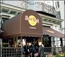 The Hard Rock Cafe in London, England, was the first of many to come around the world.
