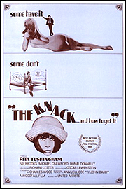 The Knack...and How to Get It theatrical poster.