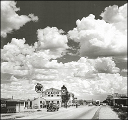 Part of the old Route 66 Highway in Arizona.