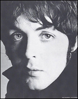 Paul McCartney, from a photo session with Richard Avedon in 1967.