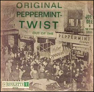 The Peppermint Lounge in New York City, the site where the twist dance craze got its start. The Beatles made a visit to the club during their first trip to America in February 1964.
