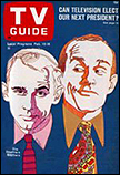 The Smothers Brothers on the cover of TV Guide.