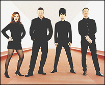 The 80s rock group, the B-52s.
