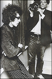 Filming of the Bob Dylan documentary, Don't Look Back.