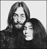 John and Yoko's first official photo.