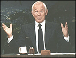 Johnny Carson on The Tonight Show.