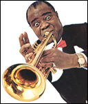 Jazz great, Louis Armstrong