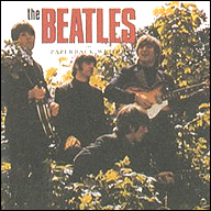 Picture sleeve for The Beatles single Paperback Writer.