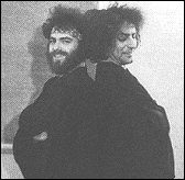 Yuppie activists Jerry Rubin and Abbie Hoffman.